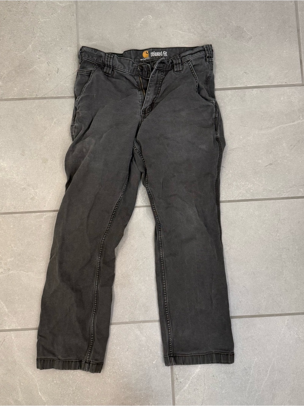 Carhartt Rugged Flex‎ Relaxed Fit Canvas Carpenter Pants Mens Work Trousers